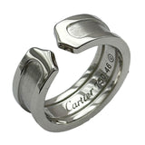 カルティエ Cartier C2リングSM ホワイトゴールド 750 ジュエリー