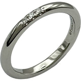 ティファニー TIFFANY＆CO クラシックバンドリング プラチナ Pt950 ダイヤモンド ジュエリー