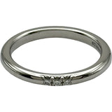 ティファニー TIFFANY＆CO クラシックバンドリング プラチナ Pt950 ダイヤモンド ジュエリー