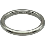 ティファニー TIFFANY＆CO クラシックバンドリング プラチナ Pt950 ダイヤモンド ジュエリー