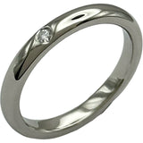 ティファニー TIFFANY＆CO スタッキングリング プラチナ Pt950 ダイヤモンド ジュエリー