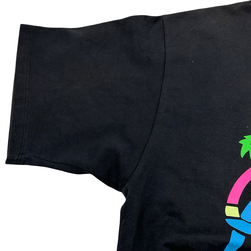 グッチ GUCCI HAWAIIロゴプリント半袖Tシャツ 616036 ブラック