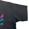 グッチ GUCCI HAWAIIロゴプリント半袖Tシャツ 616036 ブラック コットン メンズ 半袖Ｔシャツ