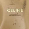 セリーヌ CELINE パイソン柄フラットシューズ ブラック レザー レディース その他靴