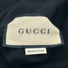 グッチ GUCCI GG刺繍 ハイネック ニットセーター 467680 ブラック ウール レディース セーター