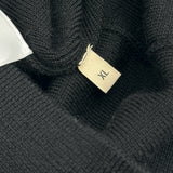 グッチ GUCCI GG刺繍 ハイネック ニットセーター 467680 ブラック ウール レディース セーター
