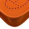 エルメス HERMES ネオエヴリンTPM W刻 オレンジ シルバー金具 トワル/スイフト レディース ショルダーバッグ
