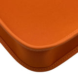 エルメス HERMES ネオエヴリンTPM W刻 オレンジ シルバー金具 トワル/スイフト レディース ショルダーバッグ