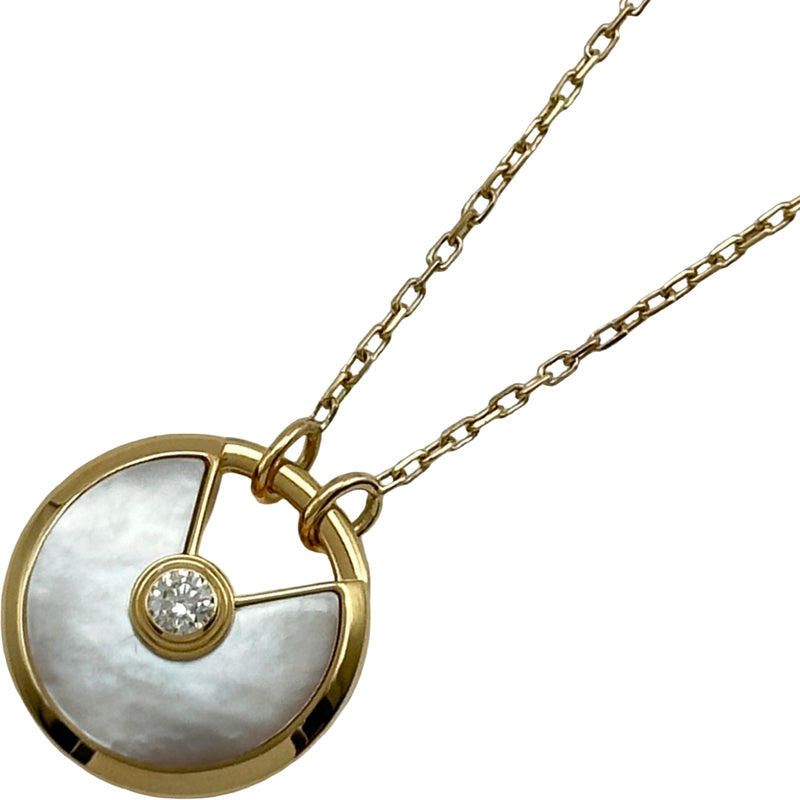 カルティエ Cartier アミュレットネックレスSM ゴールド Au750
