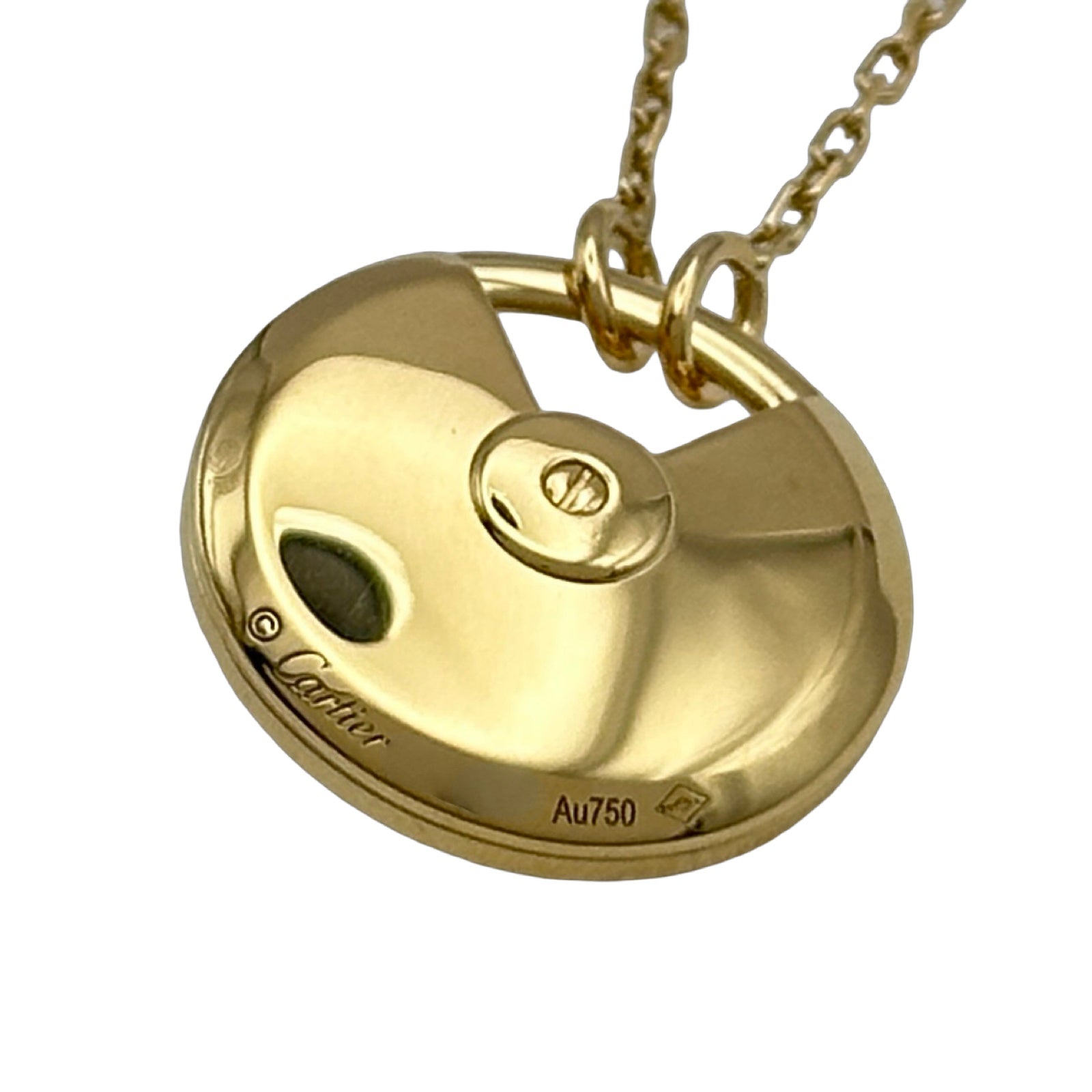 カルティエ Cartier アミュレットネックレスSM ゴールド Au750