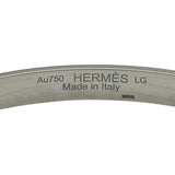 エルメス HERMES Hダンクルブレスレット ホワイトゴールド Au750 ダイヤモンド ジュエリー