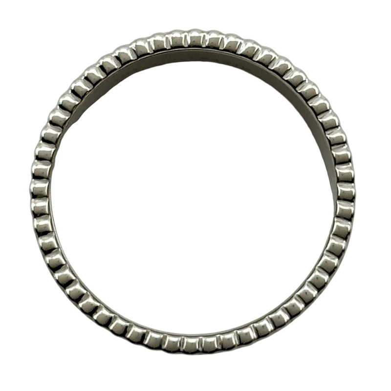 ブシュロン BOUCHERON キャトルブラックダイヤリングラージ ホワイト