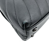 シャネル CHANEL ココハンドル XS Vステック A92990 28番台 ブラック×シルバー金具 キャビアスキン レディース ショルダーバッグ