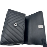 シャネル CHANEL ココハンドル XS Vステック A92990 28番台 ブラック×シルバー金具 キャビアスキン レディース ショルダーバッグ