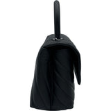 シャネル CHANEL ココハンドル XS Vステック A92990 28番台 ブラック×シルバー金具 キャビアスキン レディース ショルダーバッグ