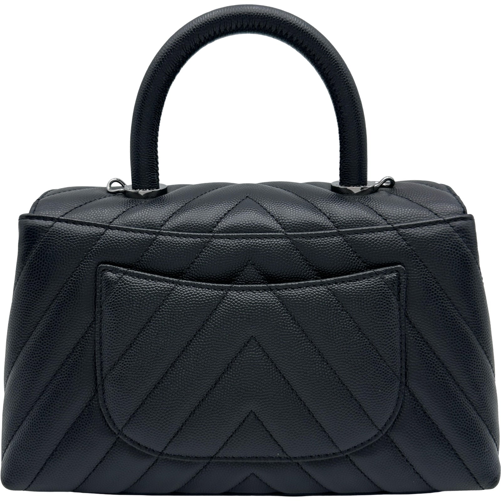 シャネル CHANEL ココハンドル XS Vステック A92990 28番台 ブラック