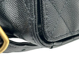 シャネル CHANEL シャネル25 バックパック AS5600 ブラック ゴールド金具 キャビア レディース リュック・デイパック