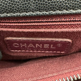 シャネル CHANEL ココハンドル32 A92992 21番台 ブラック シルバー金具 キャビア レディース ハンドバッグ