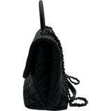 シャネル CHANEL ココハンドル32 A92992 21番台 ブラック シルバー金具 キャビア レディース ハンドバッグ