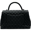 シャネル CHANEL ココハンドル32 A92992 21番台 ブラック シルバー金具 キャビア レディース ハンドバッグ