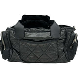 シャネル CHANEL ハンドバッグ ブラック シルバー金具 ナイロン レディース ハンドバッグ