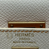 エルメス HERMES ケリー25 外縫い パーソナルオーダー Y刻 ホワイト・ポティロン ゴールド金具 ヴェルソ レディース ショルダーバッグ