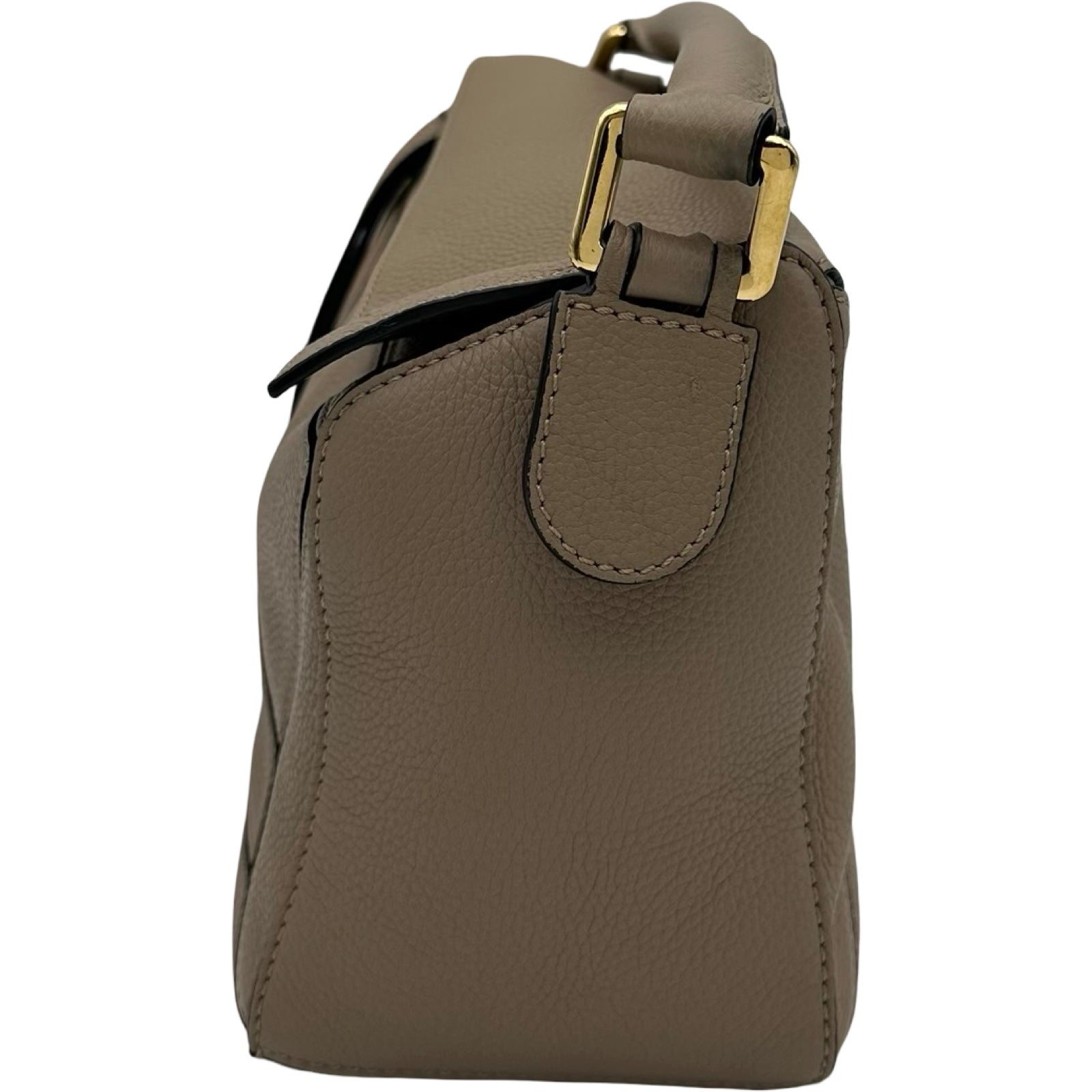 ロエベ LOEWE パズルスモール ベージュ レザー レディース ショルダー 
