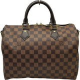 ルイ・ヴィトン LOUIS VUITTON スピーディ・バンドリエール 30 N41367 ブラウン ダミエ ユニセックス ショルダーバッグ