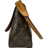 ルイ・ヴィトン LOUIS VUITTON ミニ・ルーピング M51147 ブラウン モノグラム レディース ハンドバッグ
