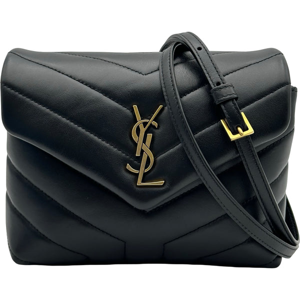 未使用品☆サンローランショルダーバッグ サンローラン (YSL) サンセット ミディアム ショルダーバッグ ブラック
