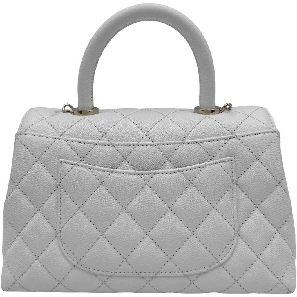 シャネル CHANEL ココハンドル XS A92990 ホワイト ゴールド金具