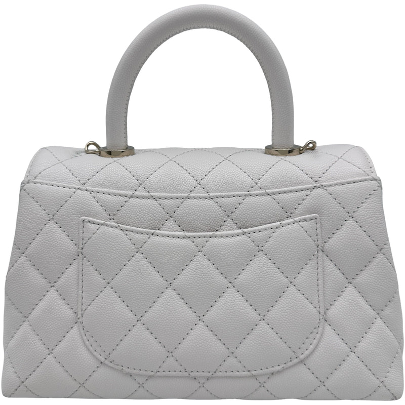 シャネル CHANEL ココハンドル XS A92990 ホワイト ゴールド金具