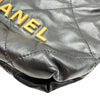 シャネル CHANEL シャネル22 ミニバッグ AS3980 ブラック ゴールド金具 カーフ レディース ショルダーバッグ