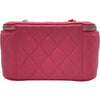 シャネル CHANEL バニティバッグ AP1341 29番台 ピンク ゴールド金具 キャビア レディース ショルダーバッグ