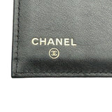 シャネル CHANEL スモールフラップウォレット AP4656 27番台 ブラック ゴールド金具 キャビア レディース 三つ折り財布