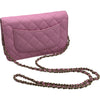 シャネル CHANEL マトラッセチェーンウォレット AP0250 ピンク ゴールド金具 キャビア レディース ショルダーバッグ