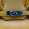エルメス HERMES バーキン30 P刻印（2012年製） ムスタード シルバー金具 エプソン レディース ハンドバッグ