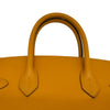 エルメス HERMES バーキン30 P刻印（2012年製） ムスタード シルバー金具 エプソン レディース ハンドバッグ