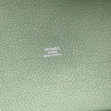 エルメス HERMES ピコタンロック PM Y刻印 ヴェールクリケット シルバー金具 トリヨン レディース ハンドバッグ