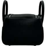 エルメス HERMES ミニリンディ G刻 ブラック シルバー金具 トリヨン レディース ショルダーバッグ