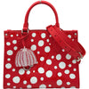 ルイ・ヴィトン LOUIS VUITTON オンザゴー PM 草間彌生コラボ M46412 レッド アンプラント レディース ショルダーバッグ