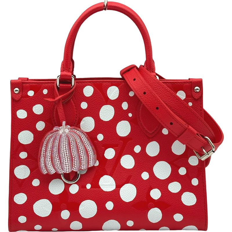 ルイ・ヴィトン LOUIS VUITTON オンザゴー PM 草間彌生コラボ M46412