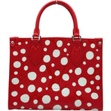 ルイ・ヴィトン LOUIS VUITTON オンザゴー PM 草間彌生コラボ M46412 レッド アンプラント レディース ショルダーバッグ