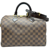 ルイ・ヴィトン LOUIS VUITTON スピーディ・バンドリエール30 N41183 ブラウン ダミエ レディース ショルダーバッグ