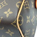 ルイ・ヴィトン LOUIS VUITTON ナノ・スピーディ M81085 ブラウン モノグラム レディース ショルダーバッグ