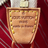 ルイ・ヴィトン LOUIS VUITTON カバMM M40035 ベージュ/レッド キャンバス レディース トートバッグ