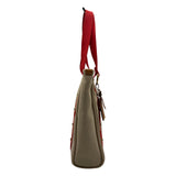 ルイ・ヴィトン LOUIS VUITTON カバMM M40035 ベージュ/レッド キャンバス レディース トートバッグ
