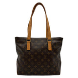 ルイ・ヴィトン LOUIS VUITTON カバ・ピアノ M51148 ブラウン モノグラム/レザー レディース トートバッグ