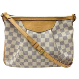 ルイ・ヴィトン LOUIS VUITTON シラクーサPM N41113 ホワイト ダミエ・アズール レディース ショルダーバッグ