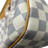 ルイ・ヴィトン LOUIS VUITTON シラクーサPM N41113 ホワイト ダミエ・アズール レディース ショルダーバッグ